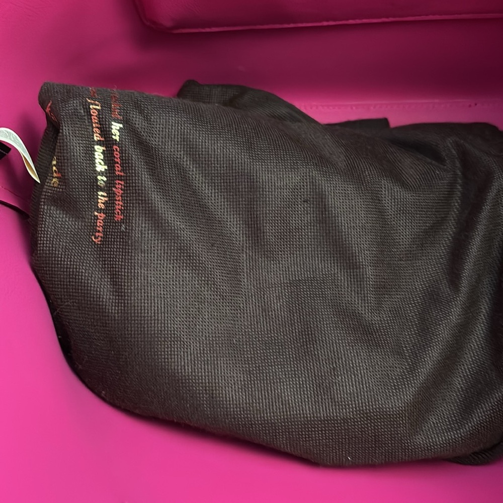New w Dustbag Kate Spade Scalloped Wine Color Carrigan Tote Lily Avenue Patent - Picture 5 of 6